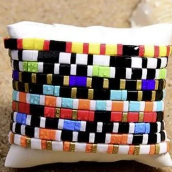 Miyuki Tila Beads Set of 5 - Picture 2 of 5